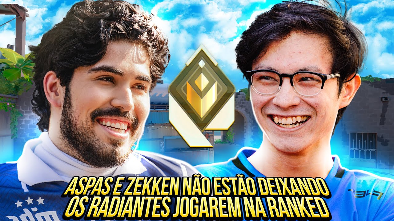 ASPAS E ZEKKEN ESTÃO Fazendo os RADIANTES SUMIREM das FILAS RANKEADAS de MEDO!
