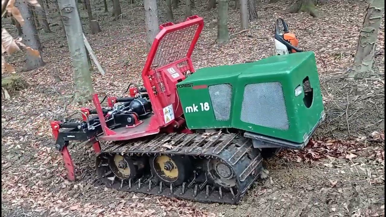 Forest horse Mk 18RC - shrnovač klestu - ORSALES