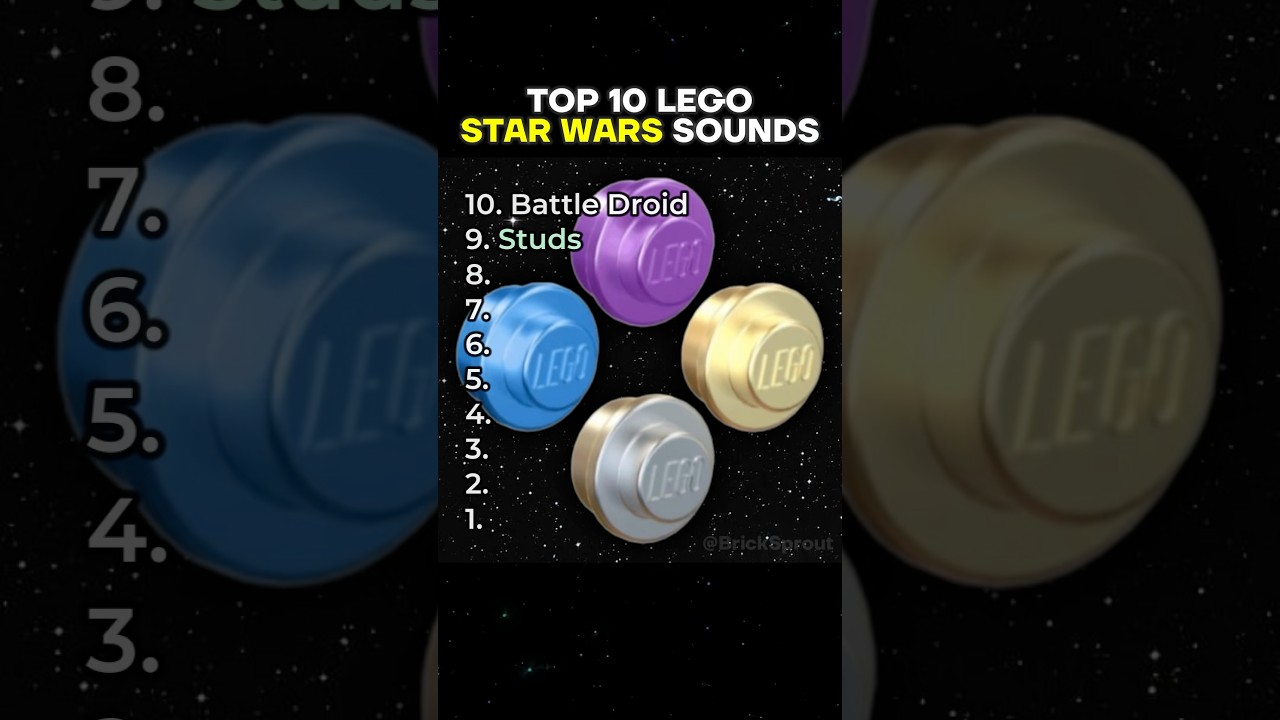 What&lsquo;s your favorite sound from LEGO Star Wars? 🌱 #shorts #lego #legostarwars #asmr