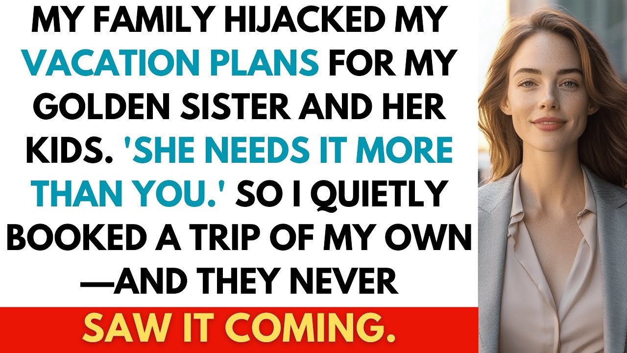 My Family Hijacked My Vacation Plans, Saying My Golden Sister 'Needed It More' Than Me