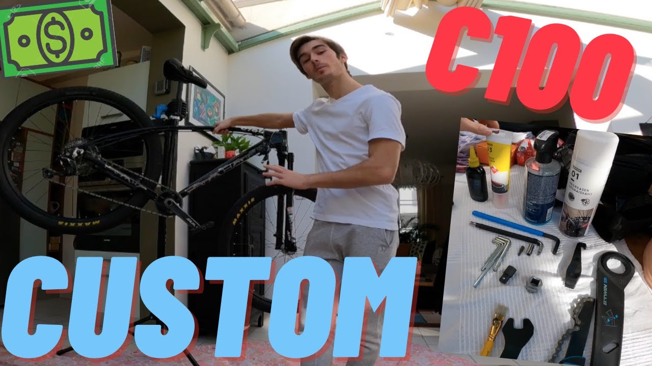 JE CUSTOM MON C100 !!!  IL EST INCROYABLE