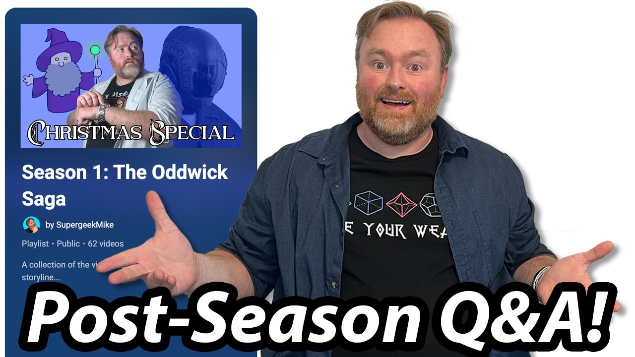 Behind the Scenes of the Oddwick Saga: A Post-Season Q&A Livestream!