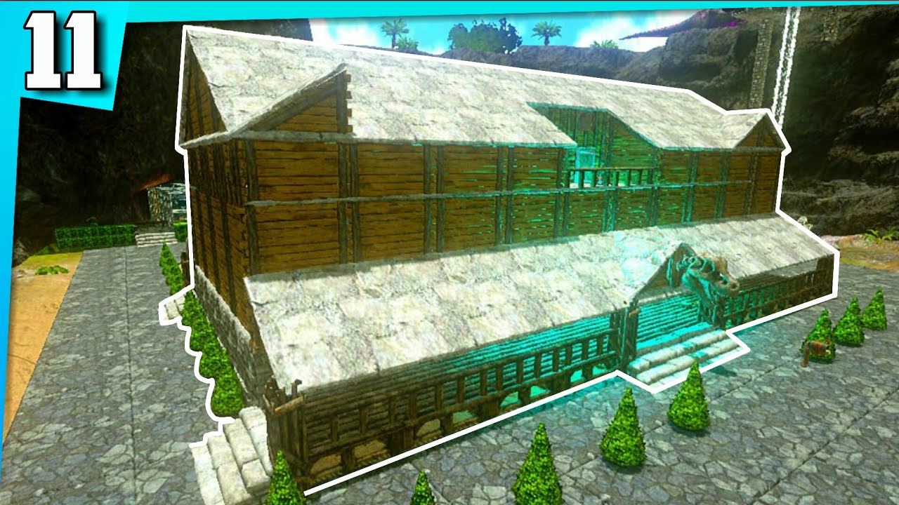 ARK MOBILE || ¡CONSTRUYENDO UNA NUEVA CASA! #11 - ISLA PRIMITIVA