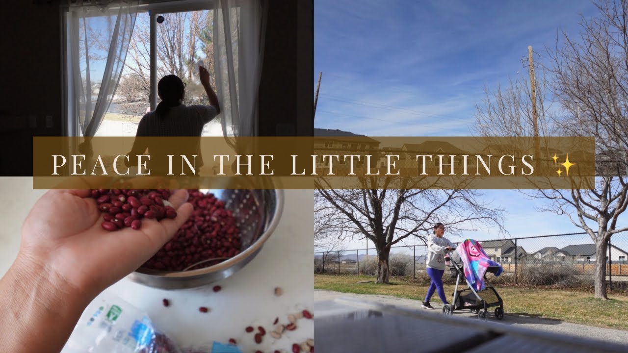 THE SIMPLE LIFE GOD IS TEACHING ME | STAY AT HOME MOM SLOW LIVING VLOG