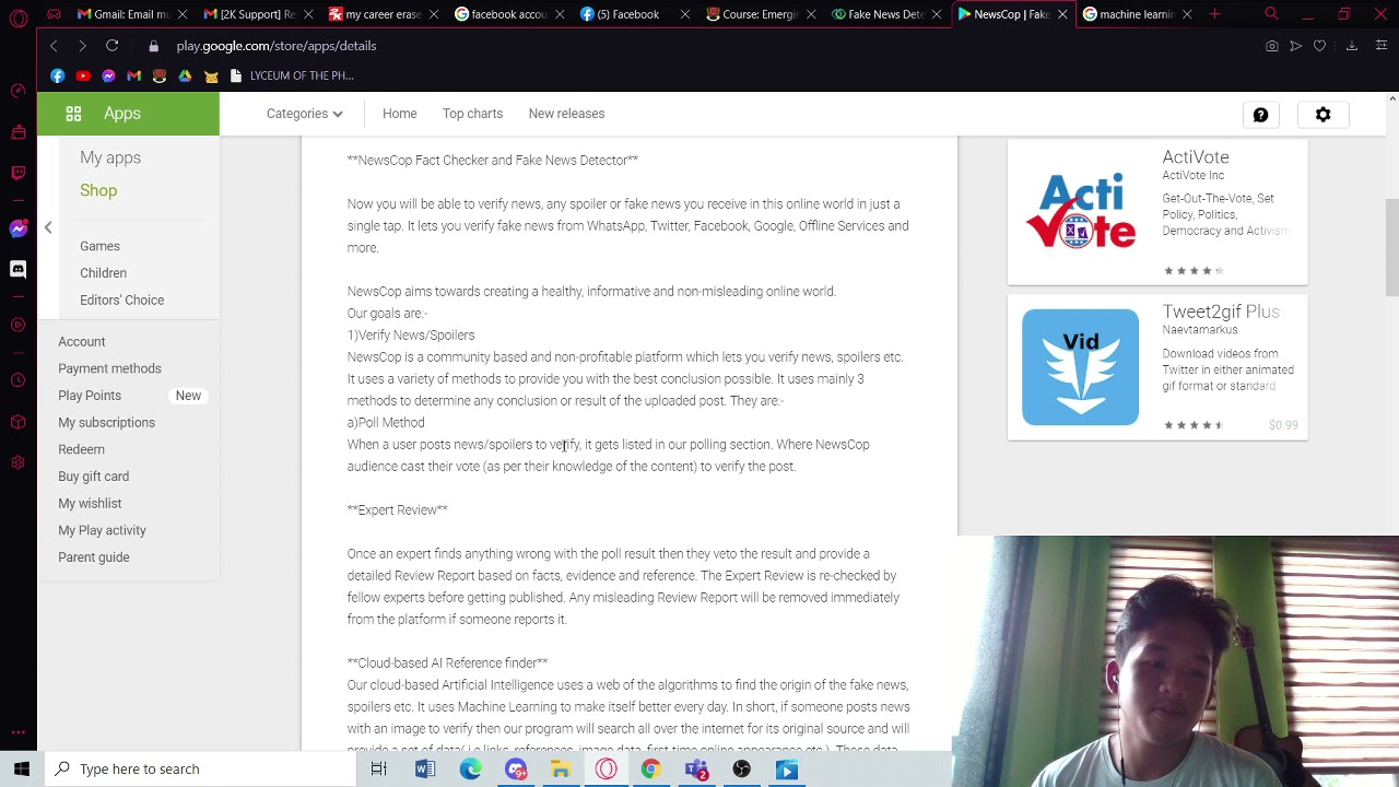 NewsCop | Fake News Detector
