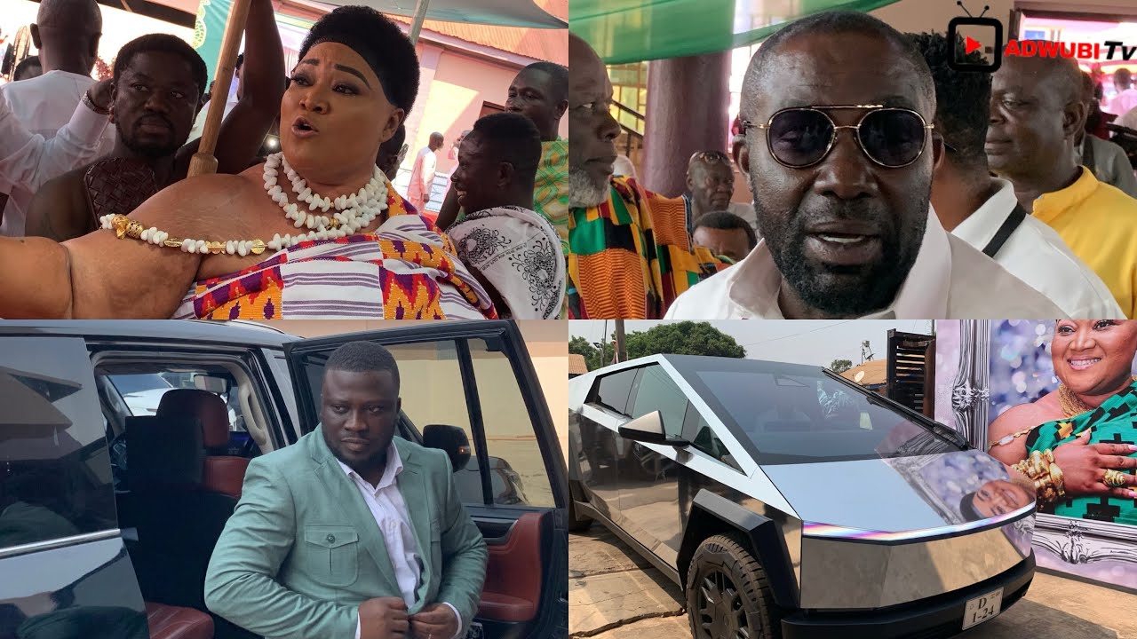 😍Billionaire Osei Kwame Despite surprise Mampong’s Hemaa as she celebrated her 25th anniversary