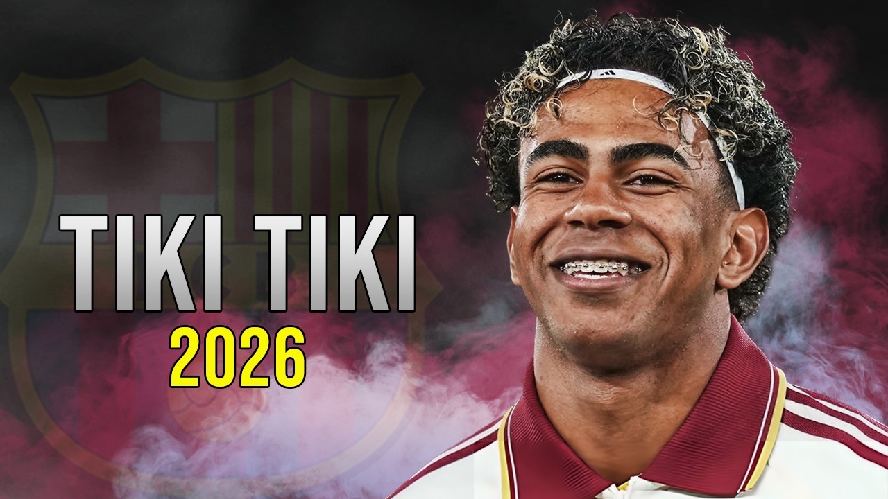 Lamine Yamal - &ldquo;Tiki Tiki&rdquo; - Slowed ● Crazy Skills & Goals ● 2026  HD -