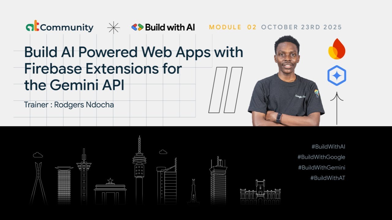 Build Al Powered Web Apps with Firebase Extensions for the Gemini API