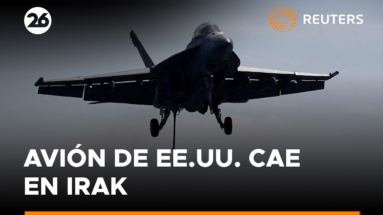 Avión de reabastecimiento de EEUU se estrella en Irak y mueren cuatro tripulantes | #Reuters