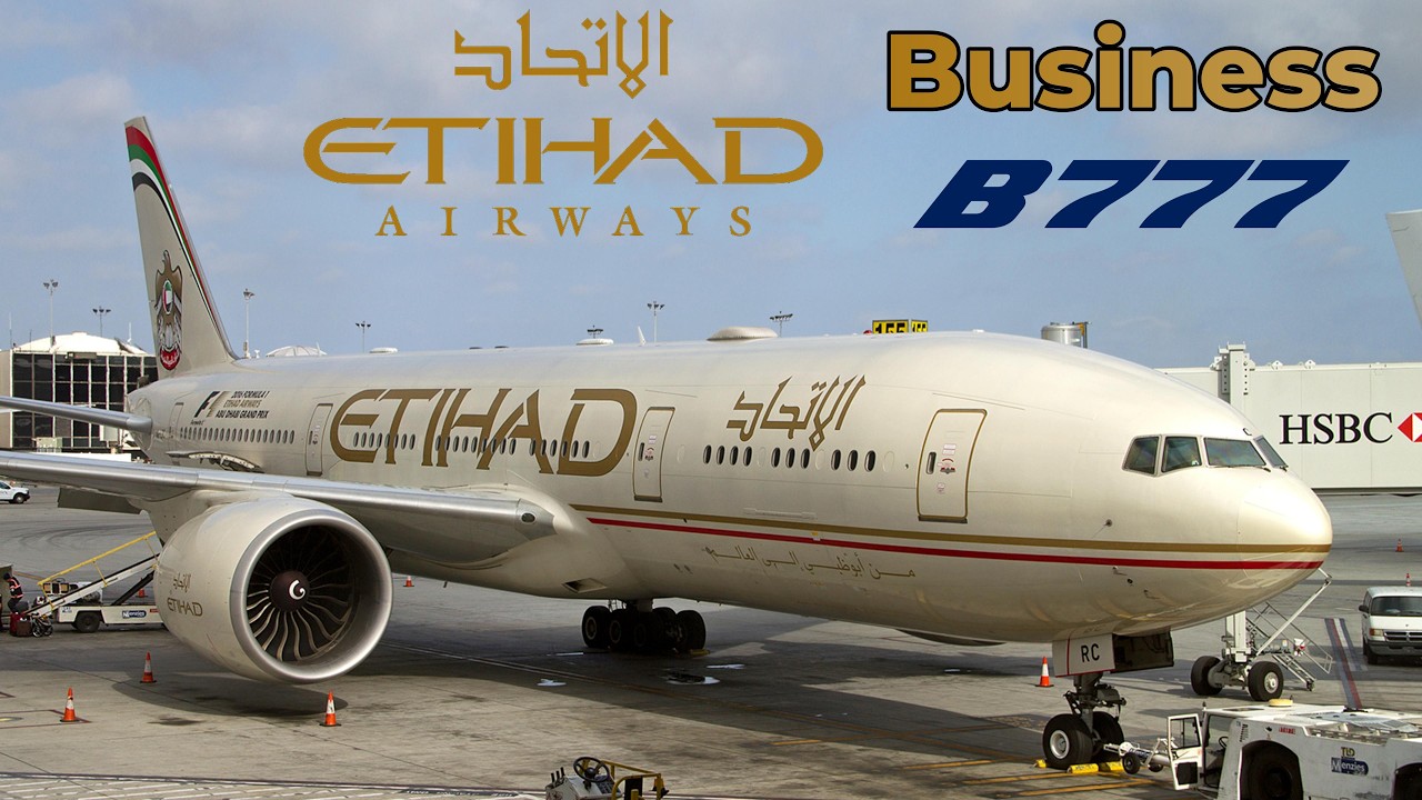 BUSINESS 🇫🇷 Paris - Abu Dhabi 🇦🇪 Etihad Boeing 777 + lounge [FULL FLIGHT REPORT] Bahrain Grand Prix