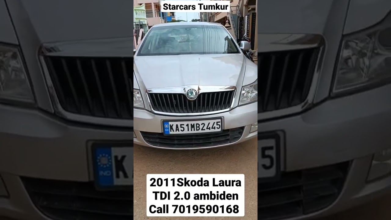 2011 Skoda Laura ambident TDI 2.0 available @starcarstumkur#shorts #shortsvideo #usedcarsinbangalore