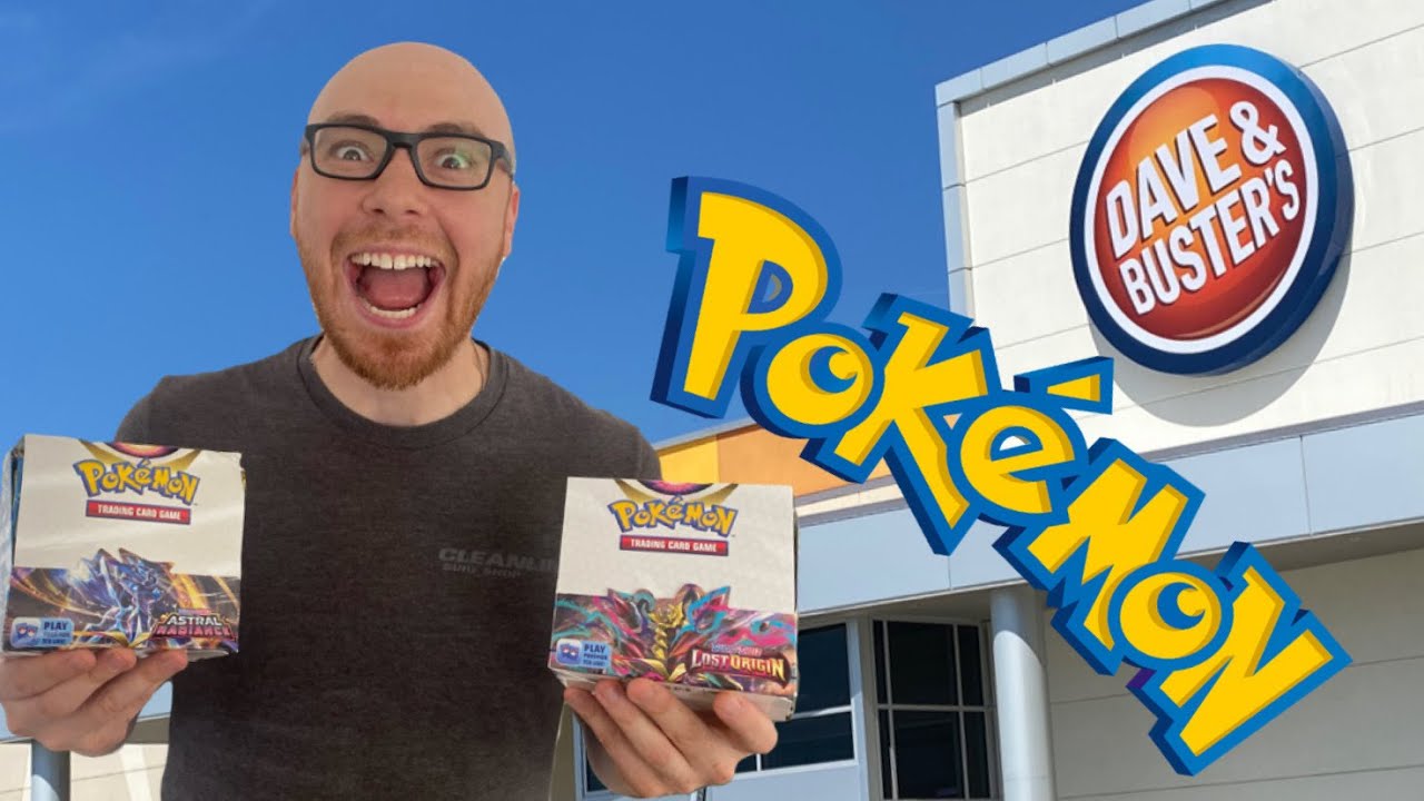 Epic Pokemon Card Haul at Dave & Busters!