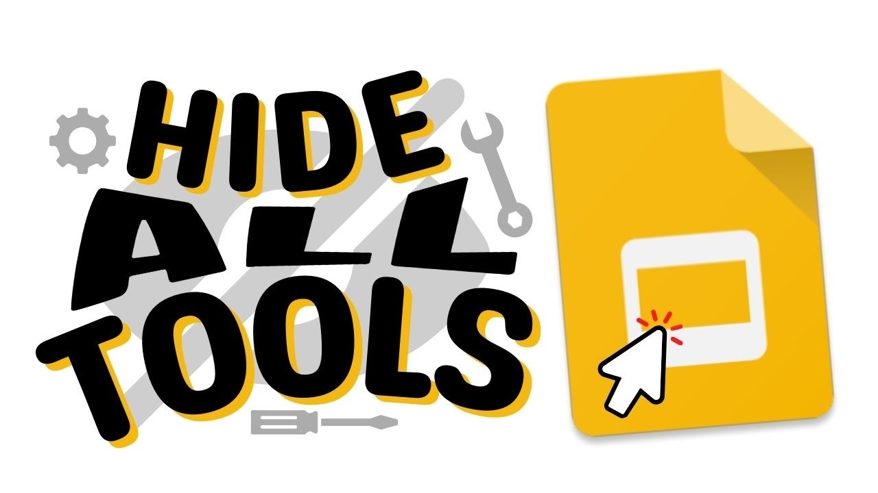 This Google Slides Trick HIDES All Your Tools (Beginner's Guide)