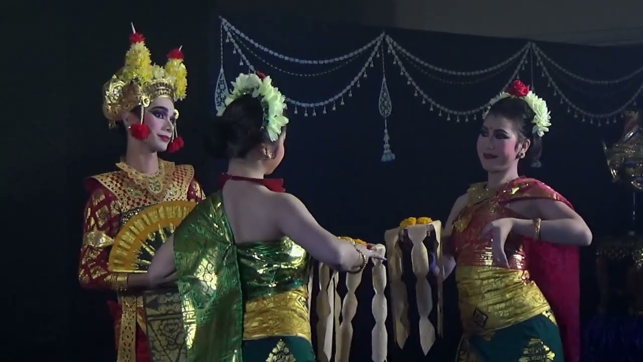 นาฏศิลป์อินโดนีเซีย ชุด ลาดังเซียม - ผลสัมฤทธิ์ทางการศึกษา โดย นศ.ปริญญาตรี ปีที่ ๒ คณะศิลปศึกษาฯ