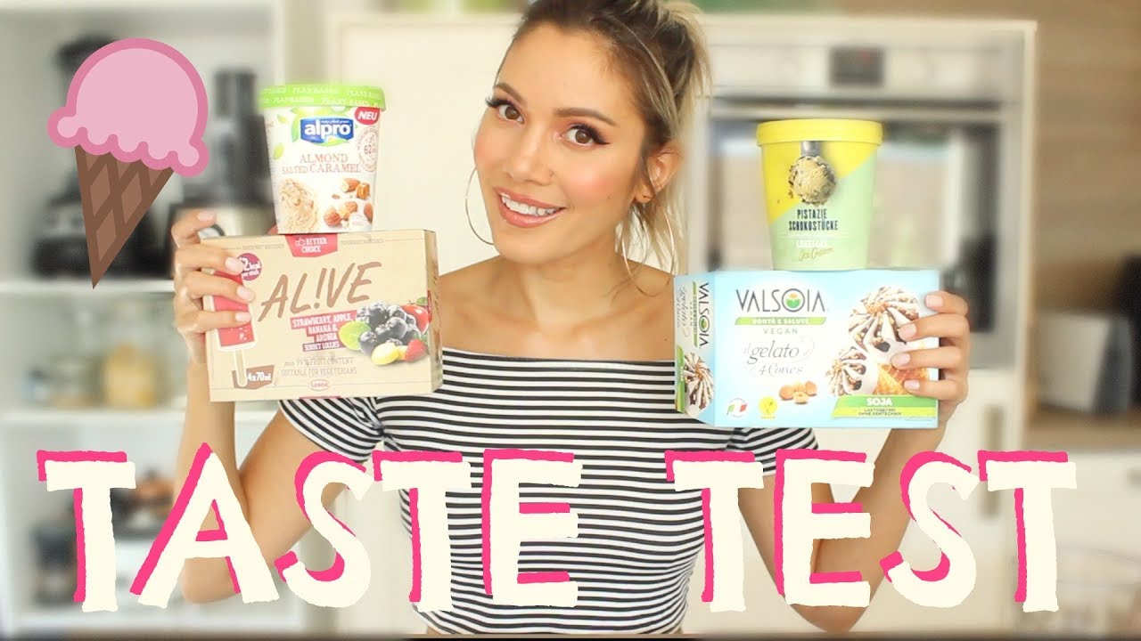 Veganes Eis im TASTE TEST 🍦