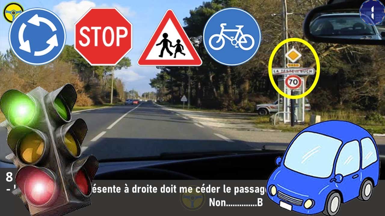 Nouveau Examen code de la route 2022 😍 permis de conduire France 2022 😍 #8 @code_de_la_route