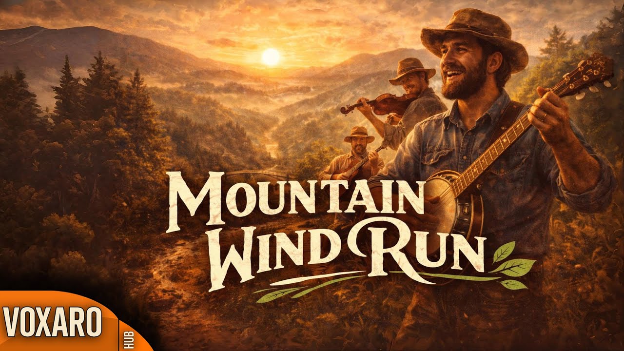 Mountain Wind Run 🏔️ | Bluegrass / Appalachian Folk  [VoxaroHub Records]