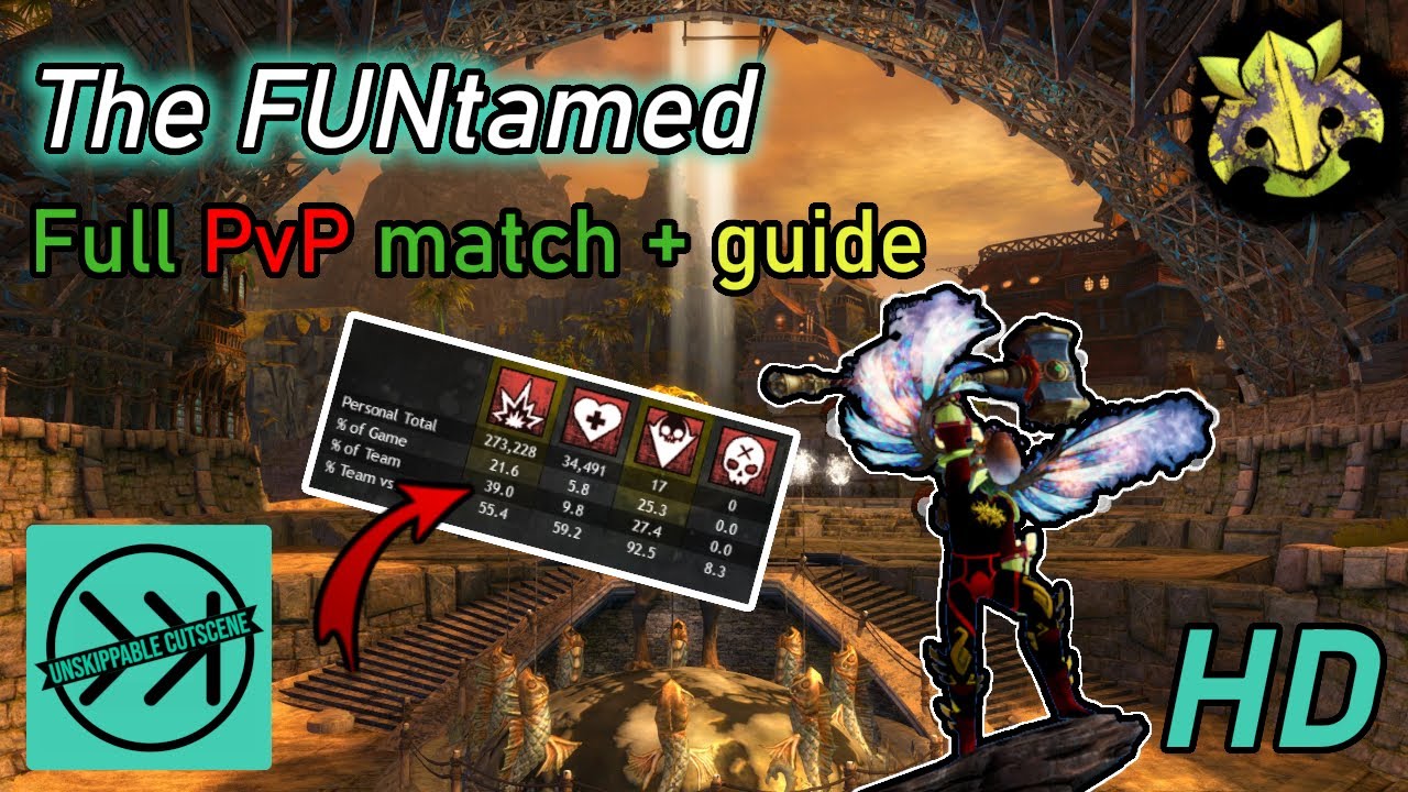 GW2 PvP | The FUNtamed | Untamed Ranger Full Match and Build | End of Dragons
