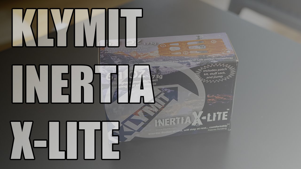 VLOG: Massdrop - Klymit Inertia X-Lite unboxing [4K]