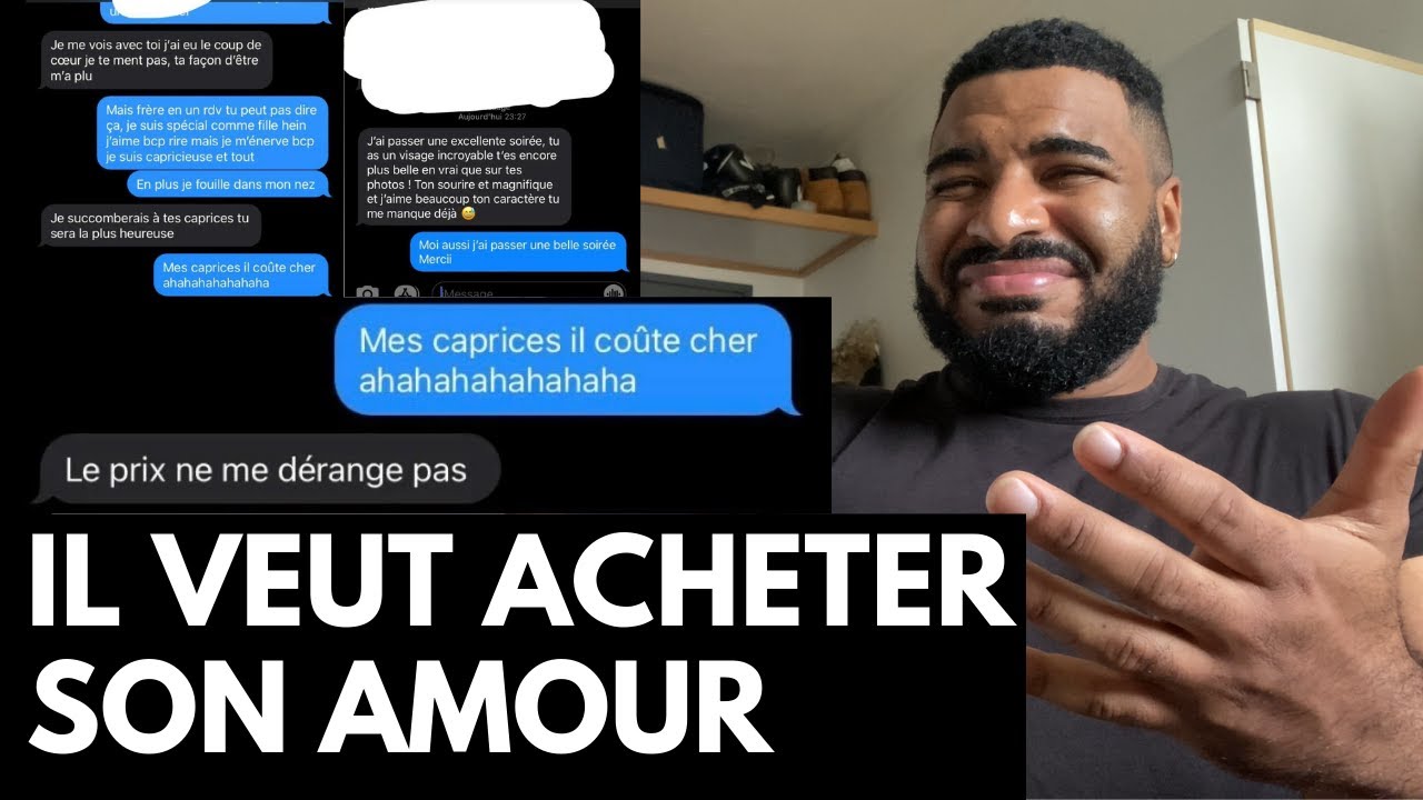 IL VEUT ACHETER SON AMOUR APRÈS LE PREMIER RENDEZ-VOUS