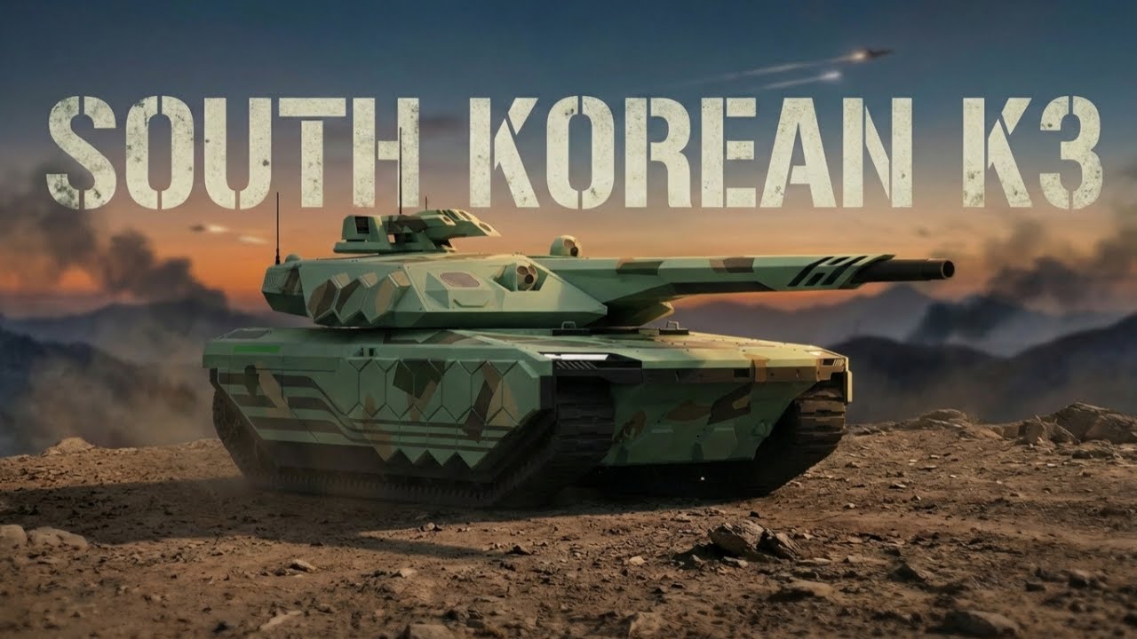 Silent & Deadly: Inside the World’s First Hydrogen-Powered Tank (South Korean K3)