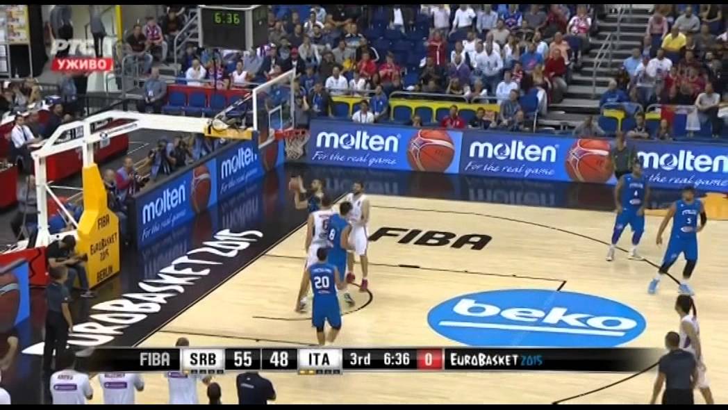 EuroBasket 2015 Serbia - Italy 101-82