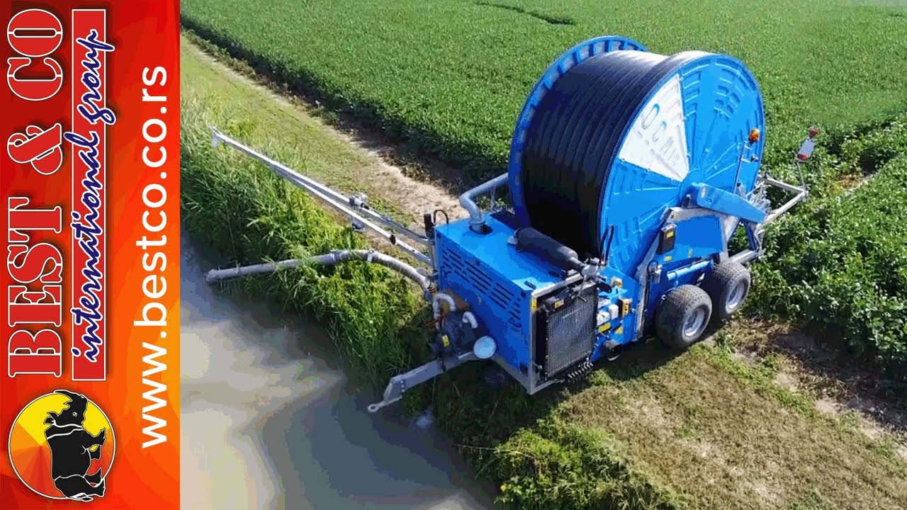 Navodnjavanje tifonom sa motornom pumpom - Ocmis irrigation VIR10A