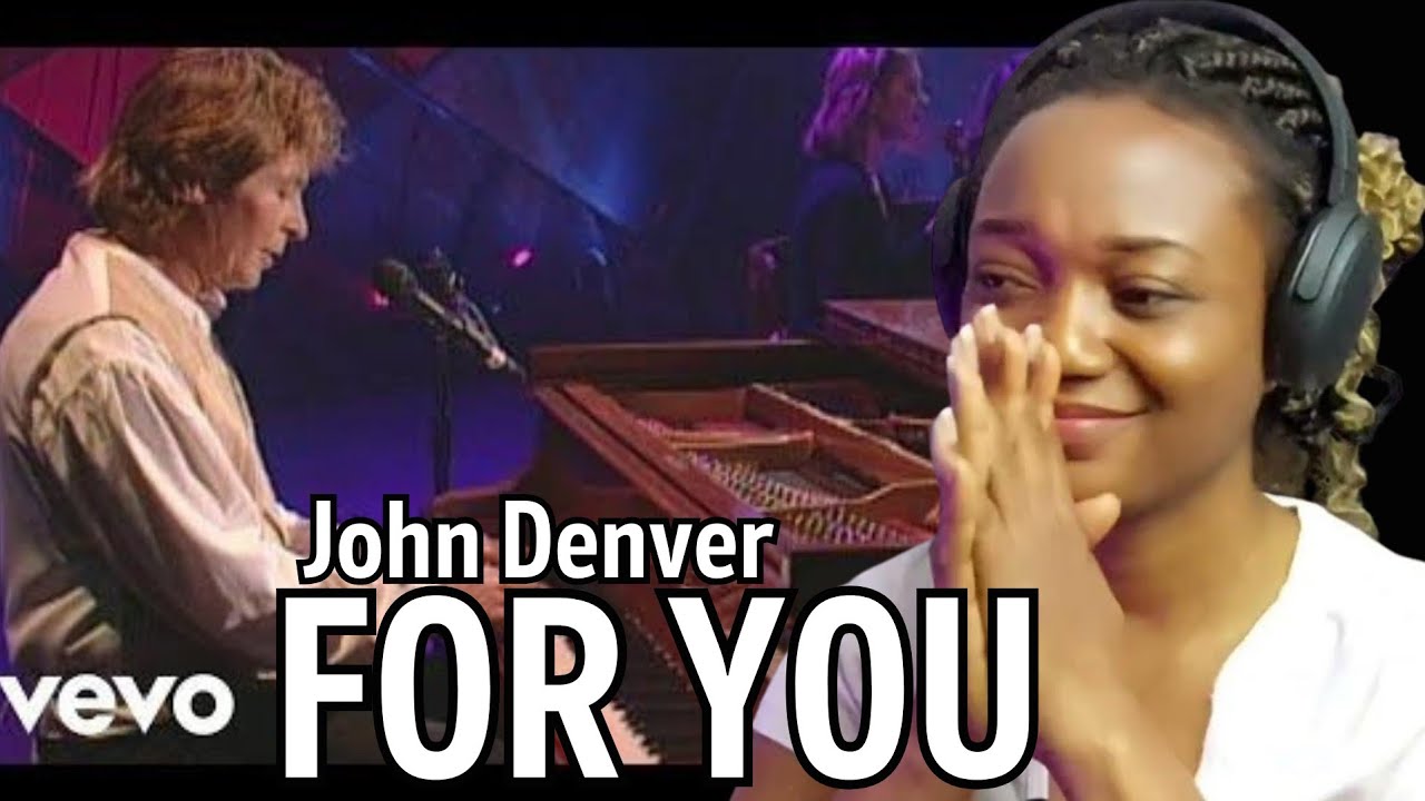 OH MY GOD🥹 First time EVER hearing John Denver | For You | Reaction