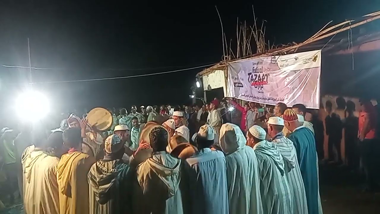 أحواش أيت تكنيت مهرجان تزارت 3/2