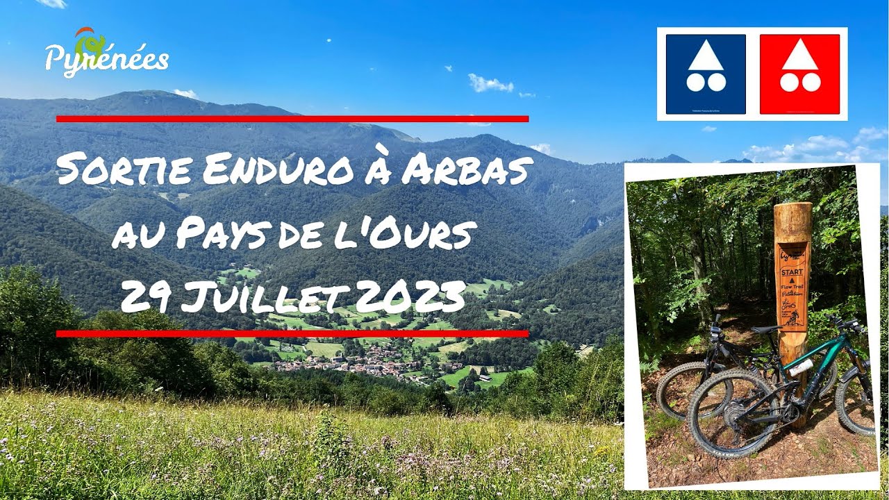 Enduro à Arbas, au pays de l'Ours Pyrénéen