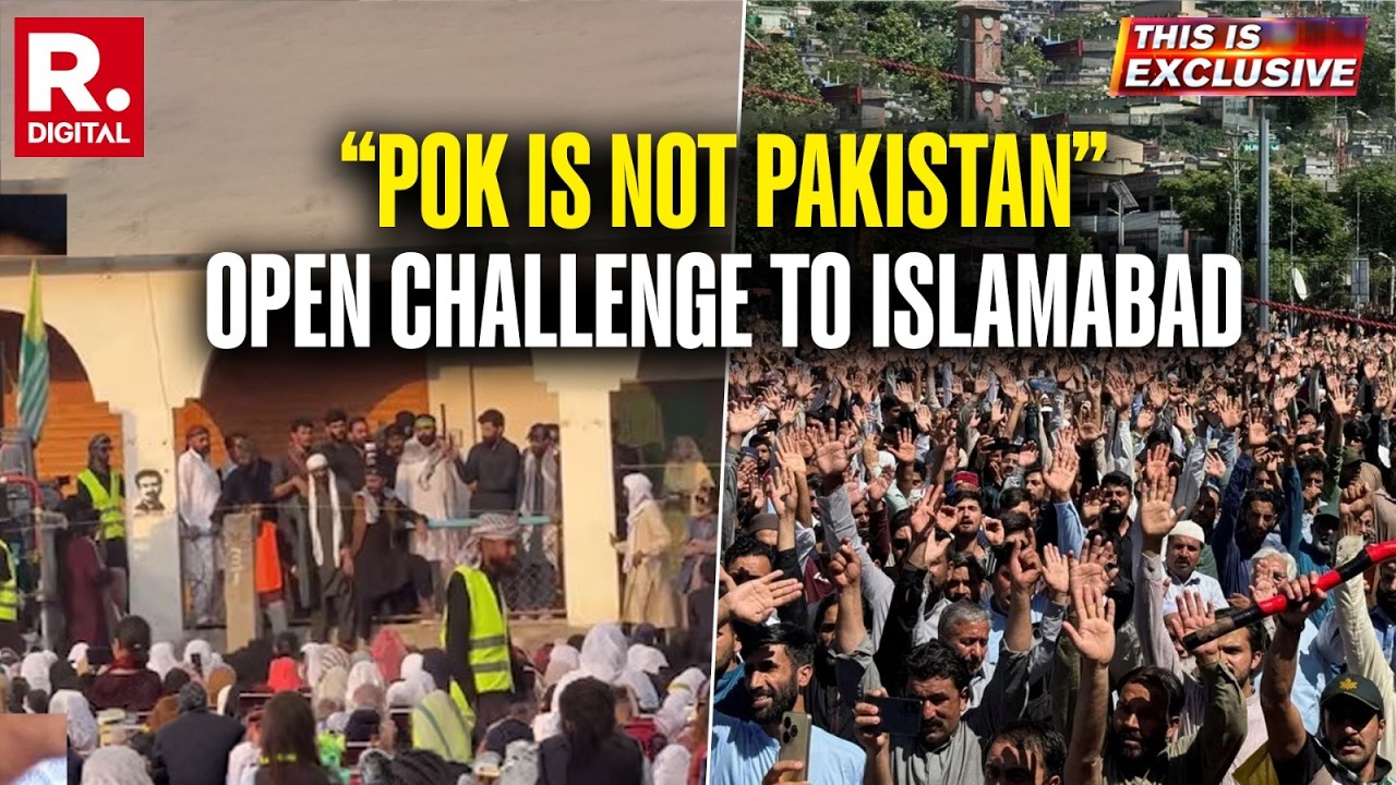 This Is Exclusive: &lsquo;PoK Not Part Of Pakistan'; Street Revolt In PoK Gets Bigger