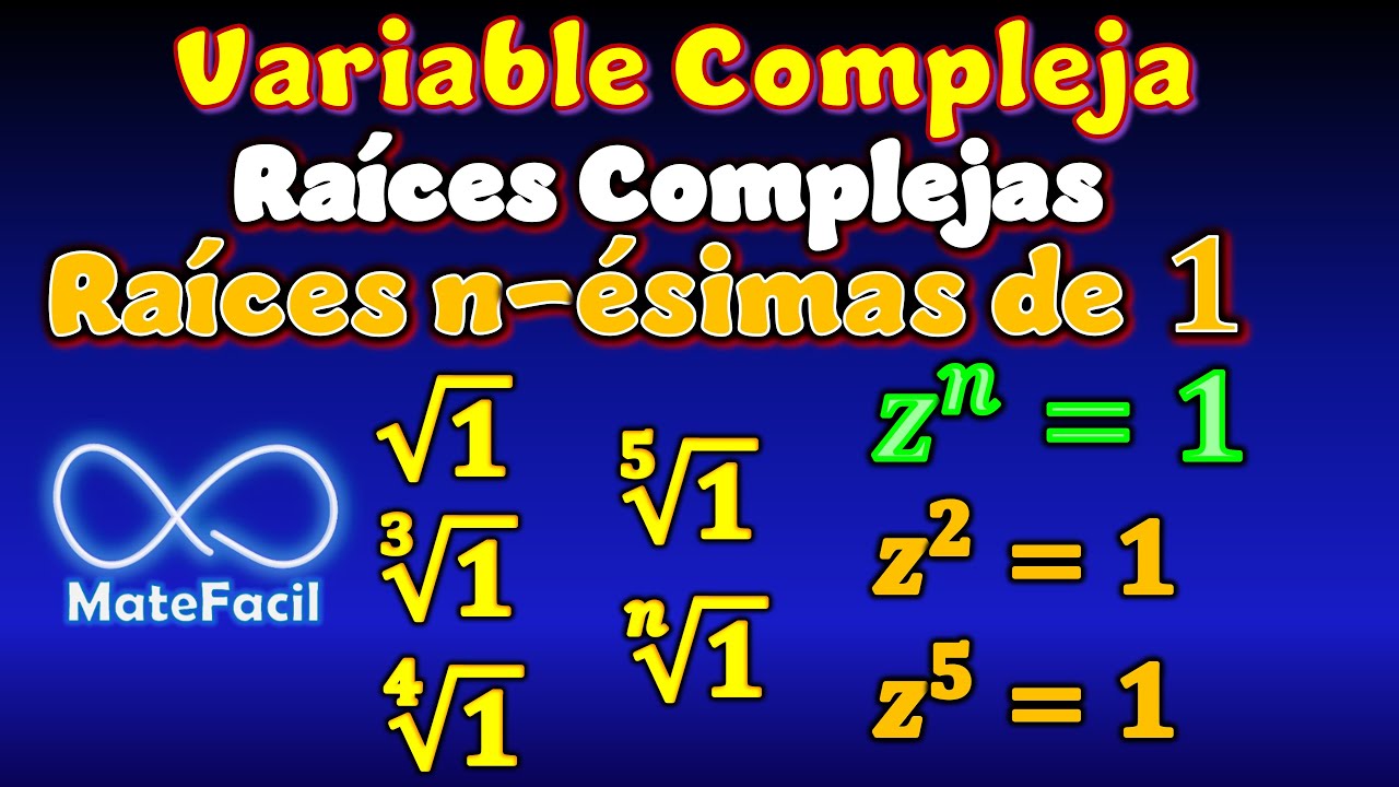 Raíces Complejas de la Unidad | Variable Compleja