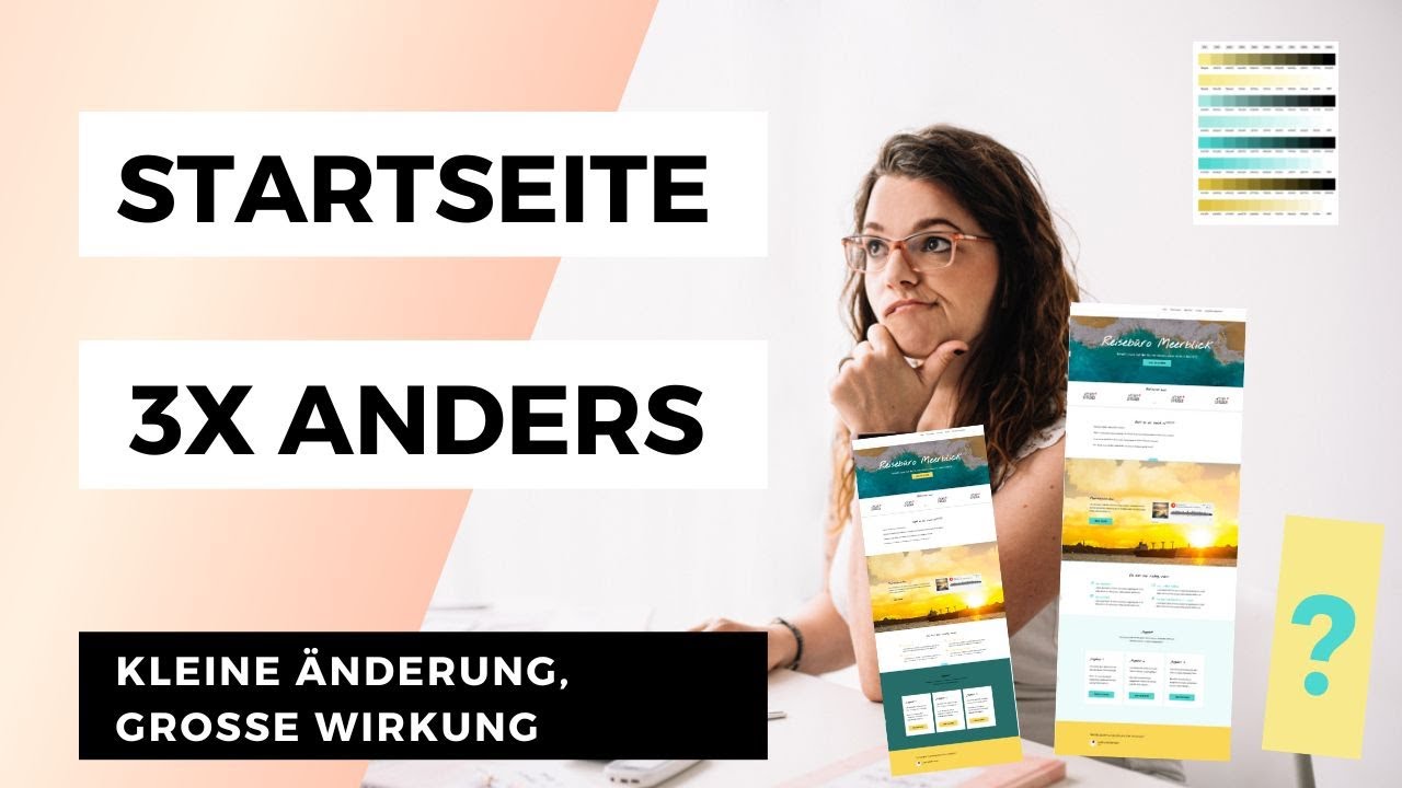 Startseite anpassen - Kleinigkeiten ver&auml;ndern mit gro&szlig;er Wirkung
