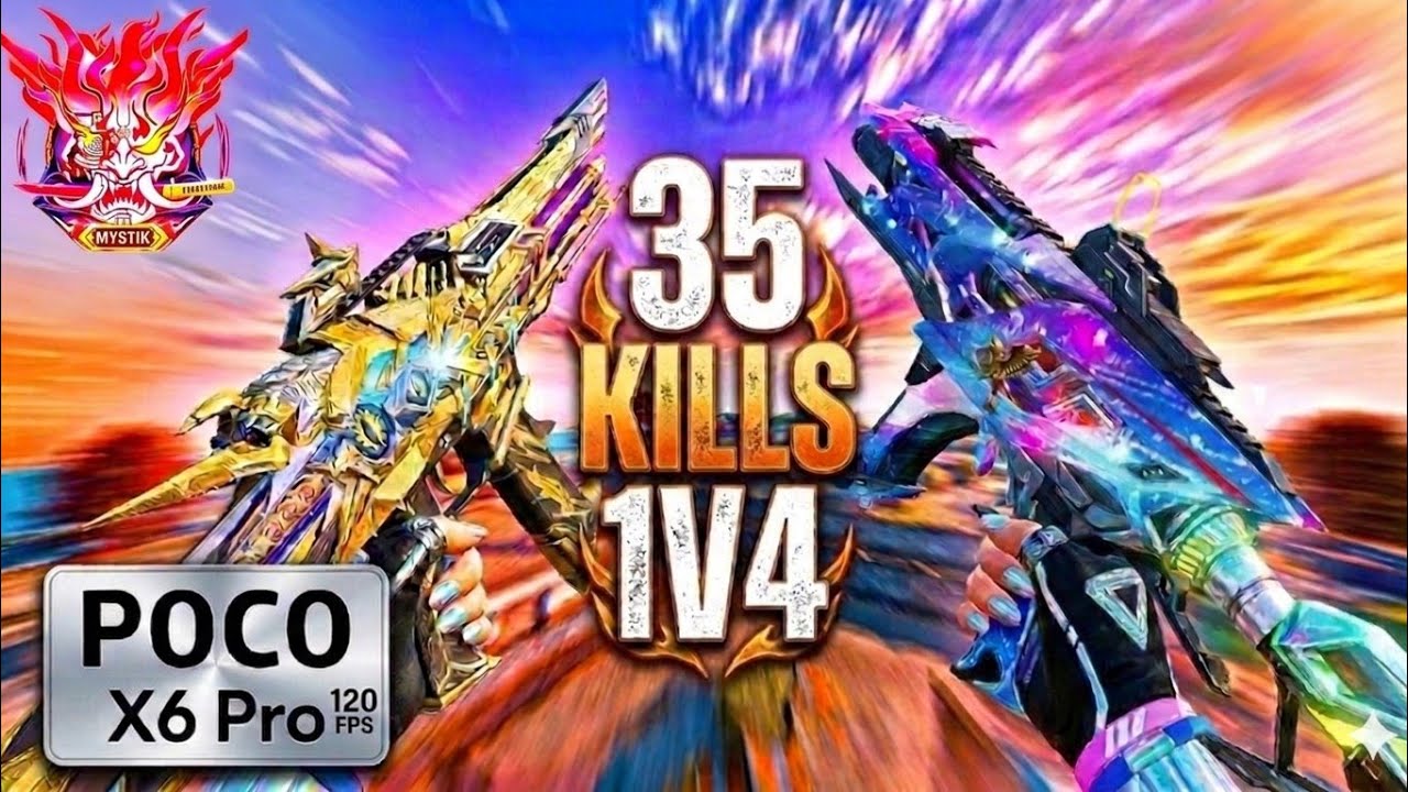 RAN is UNSTOPPABLE! 🔥 35 Kills & 13K Damage | BloodStrike | Poco X6 Pro 