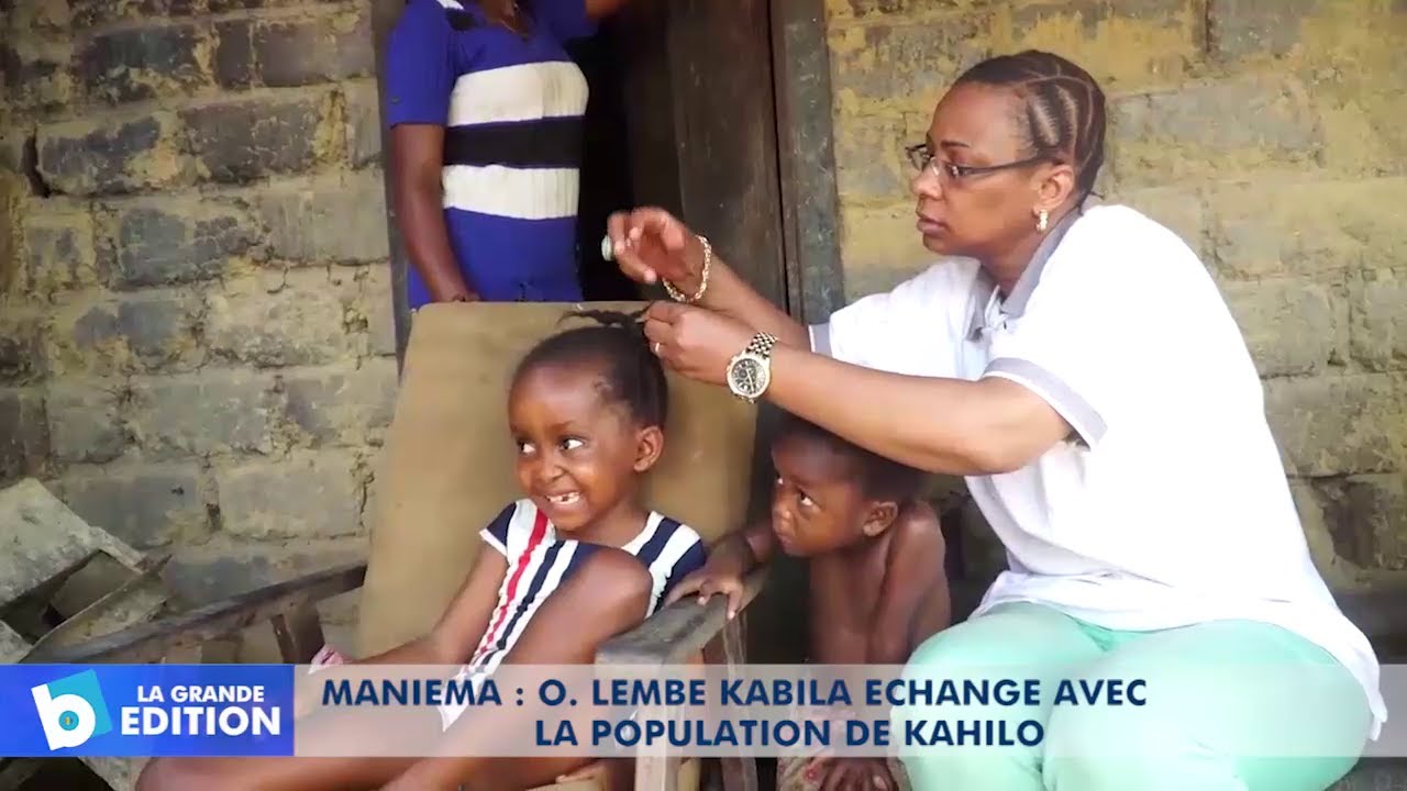Maniema: O. Lembe Kabila échange avec la population de Kahilo