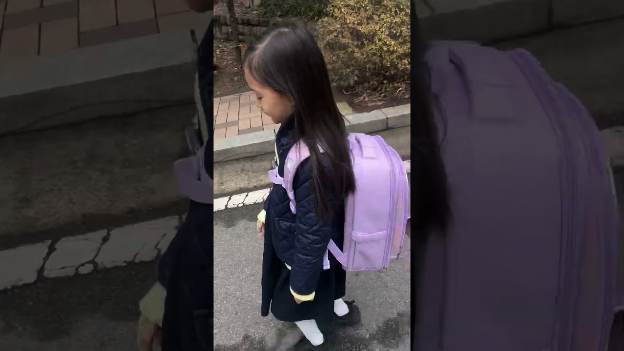 입학식 가는길