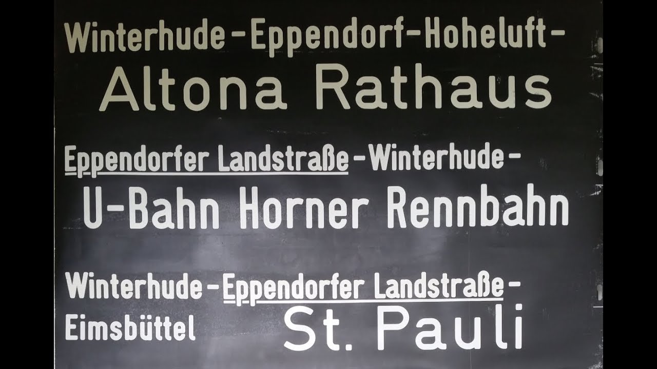 Rollband Hamburger Strassenbahn 1968
