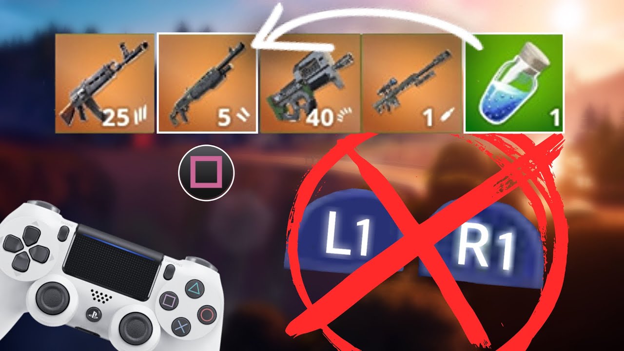 How To Set A Controller Bind For A Weapon Slot In Fortnite! (Tutorial)