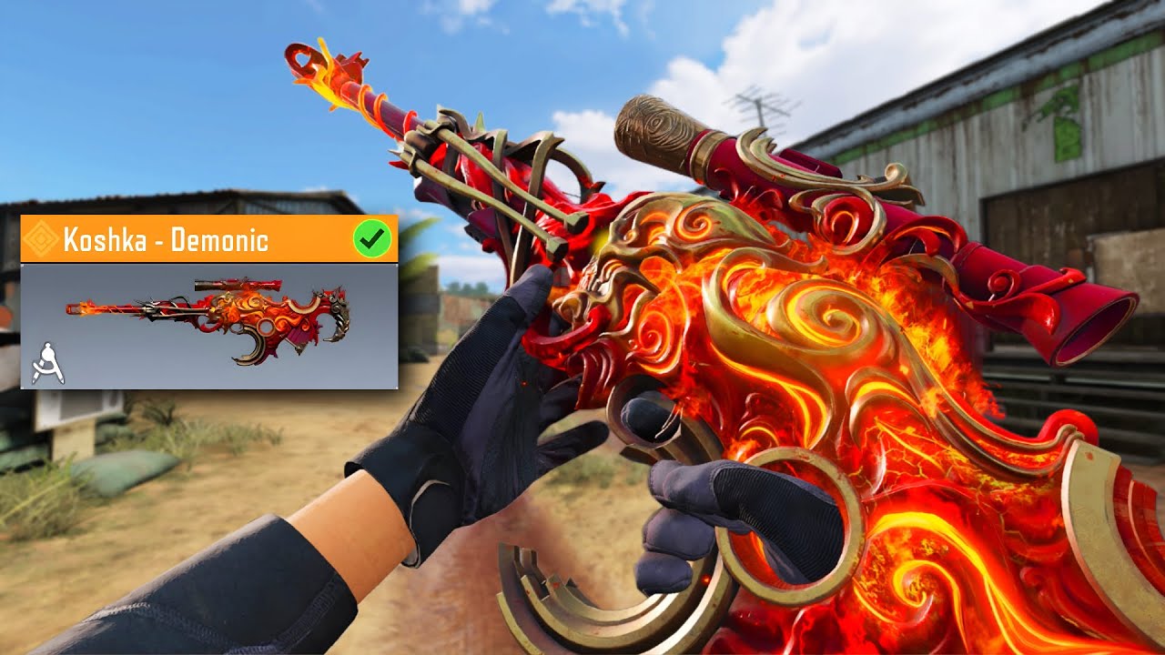 Buying New Legendary Koshka - Demonic in COD Mobile