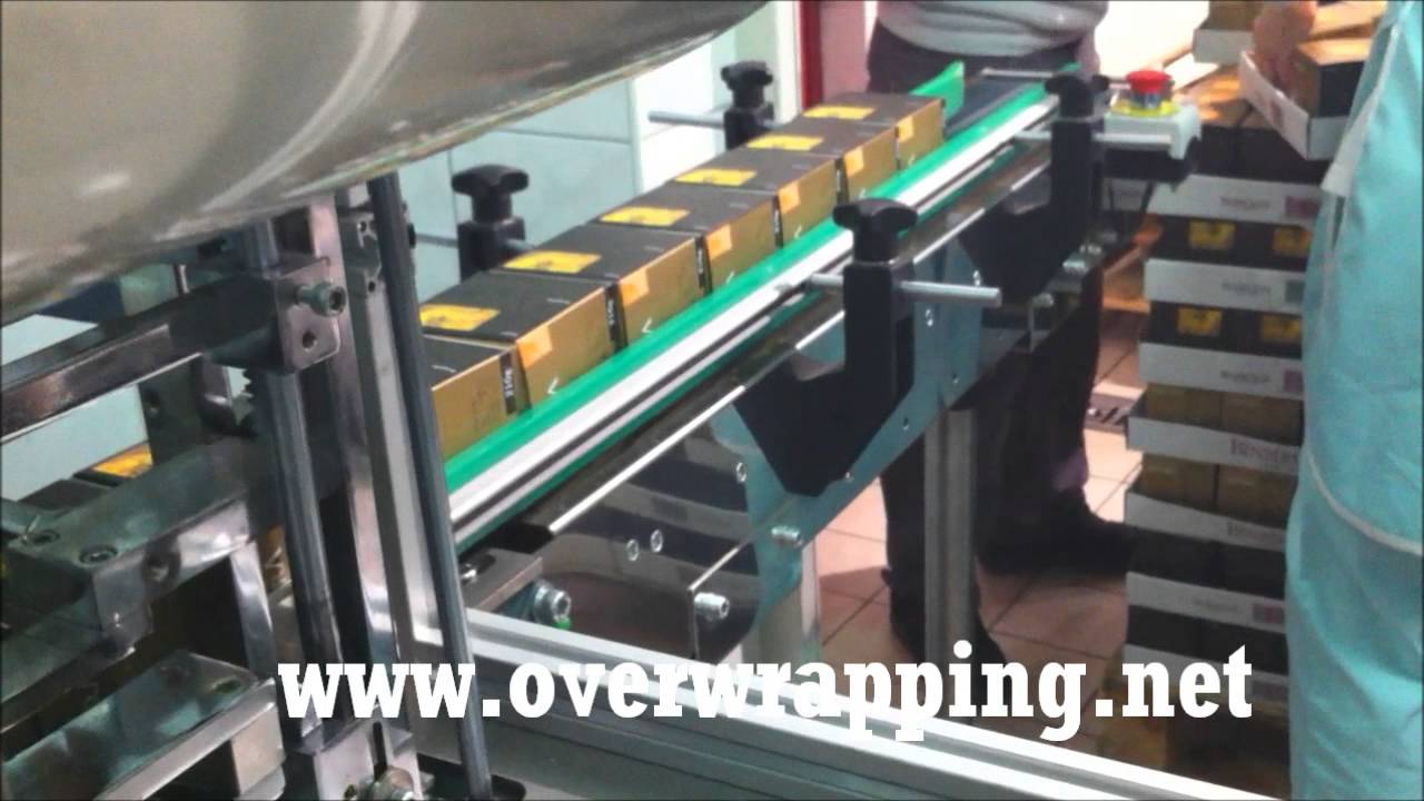 Honey Box Overwrapping Machine - &Uuml;nl&uuml; Makina Ltd