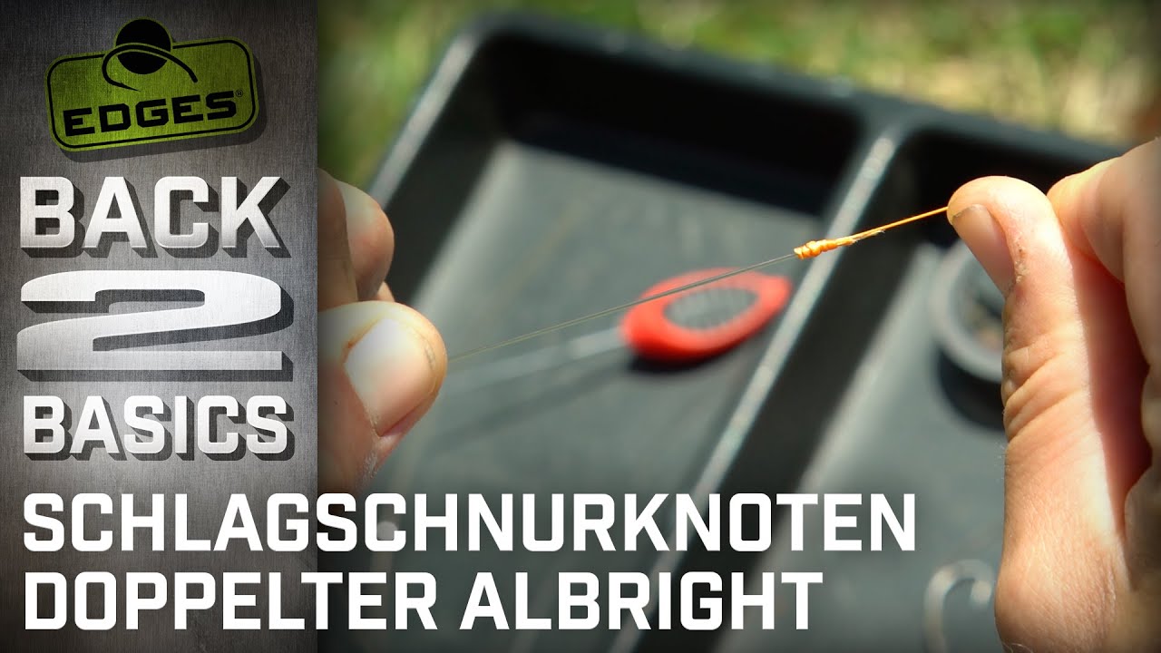 Back 2 Basics - Doppelter Albright Schlagschnurknoten