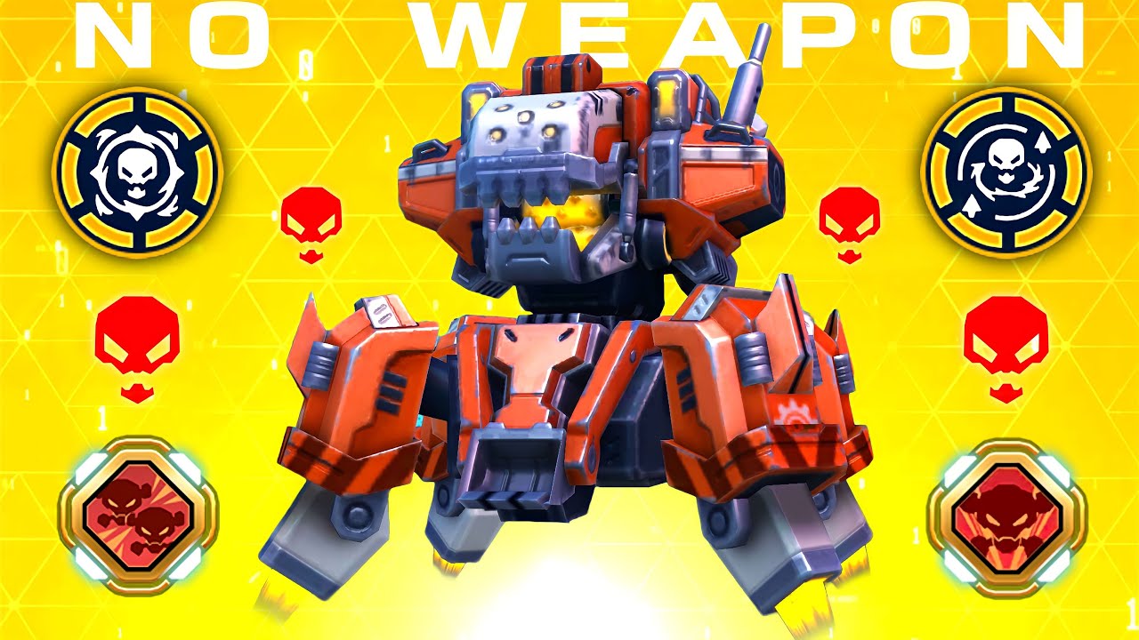 Vortex No Weapon Gameplay - Mech Arena NEW MECH