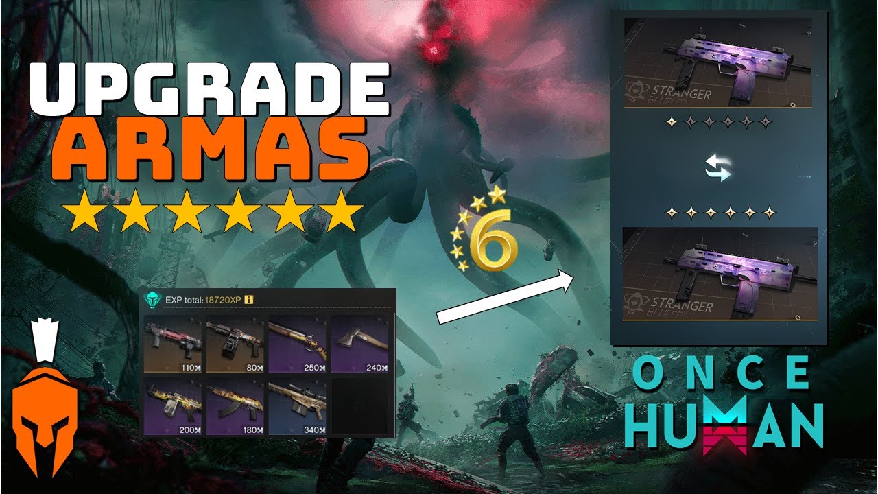 Armas 6 Estrelas: Forma + FÁCIL | Once Human