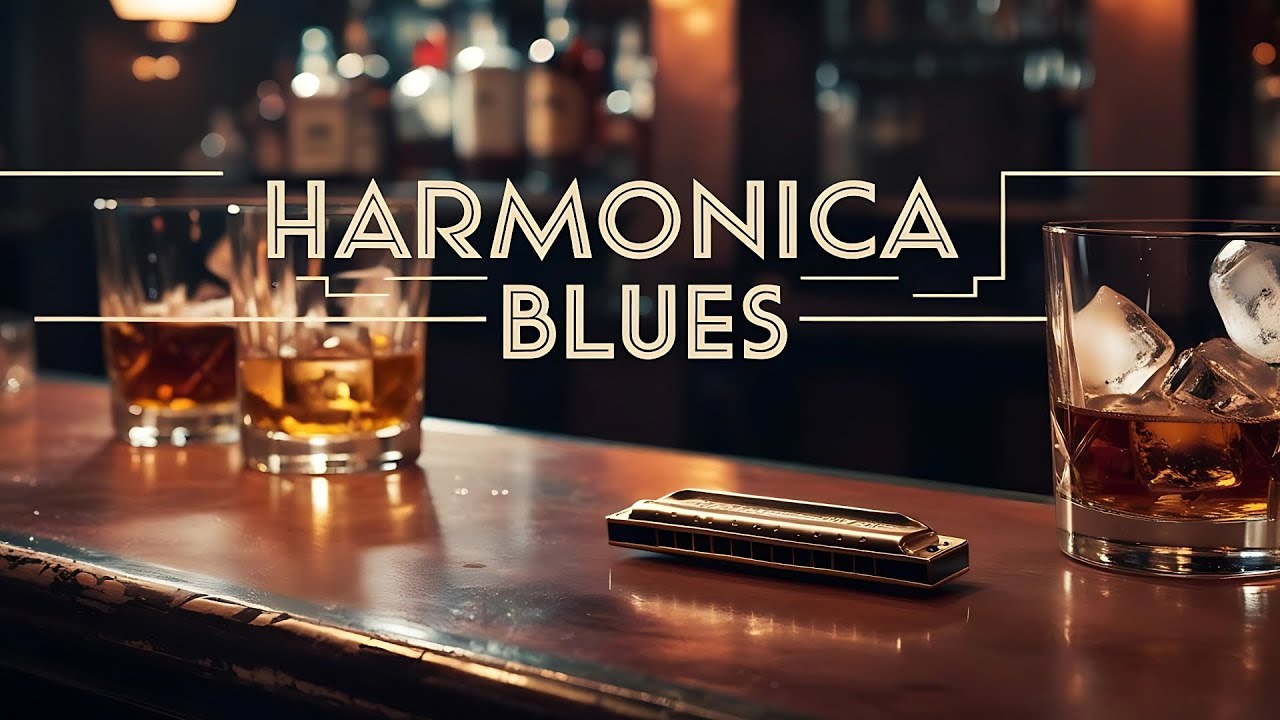 Solo Harmonica Blues | Vintage Bar Vibes for Pure Relaxation