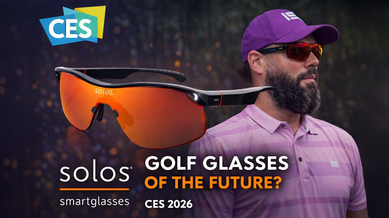 WIN A PAIR! The Future of Golf Glasses with Solos at CES