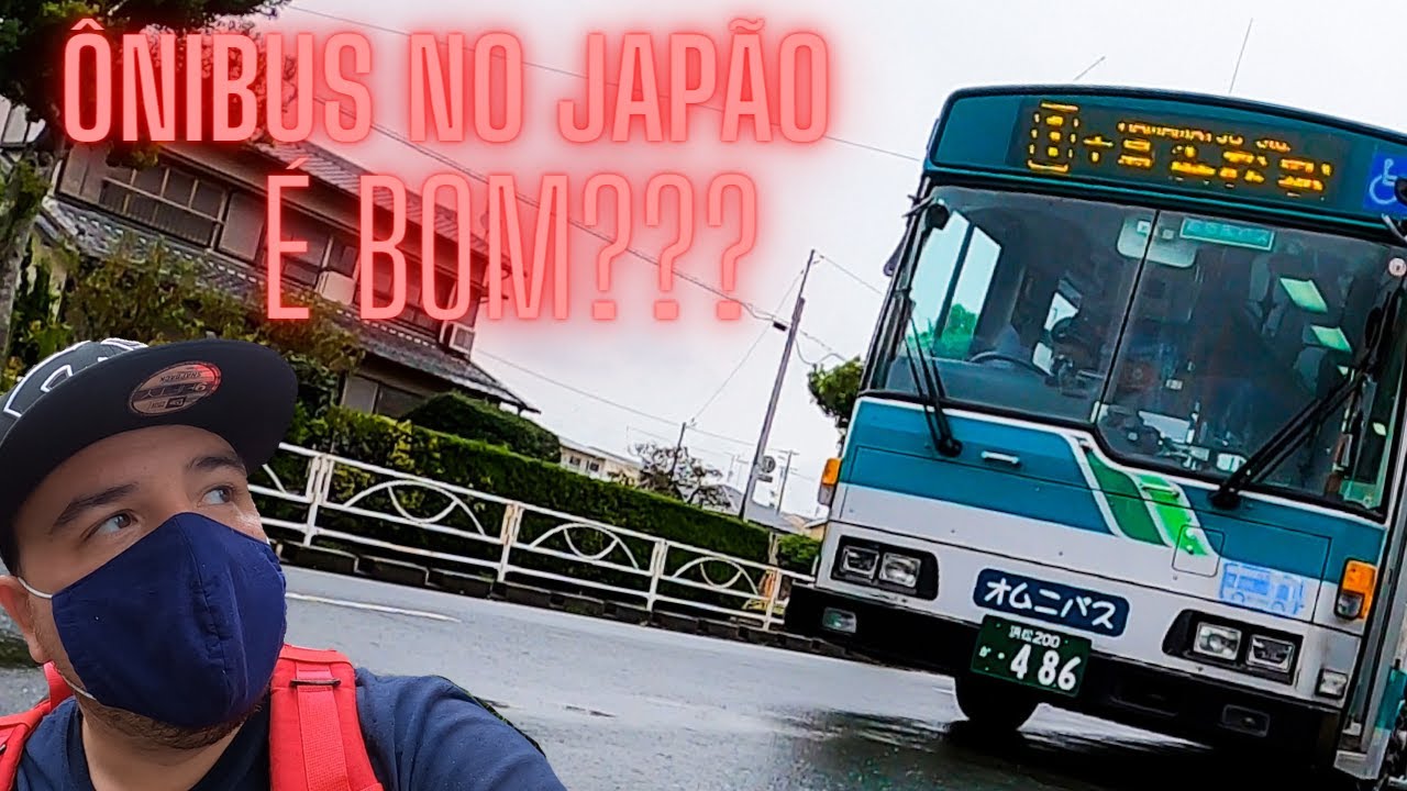 TRANSPORTE PÚBLICO NO JAPÃO FUNCIONA?? Andando de ônibus circular