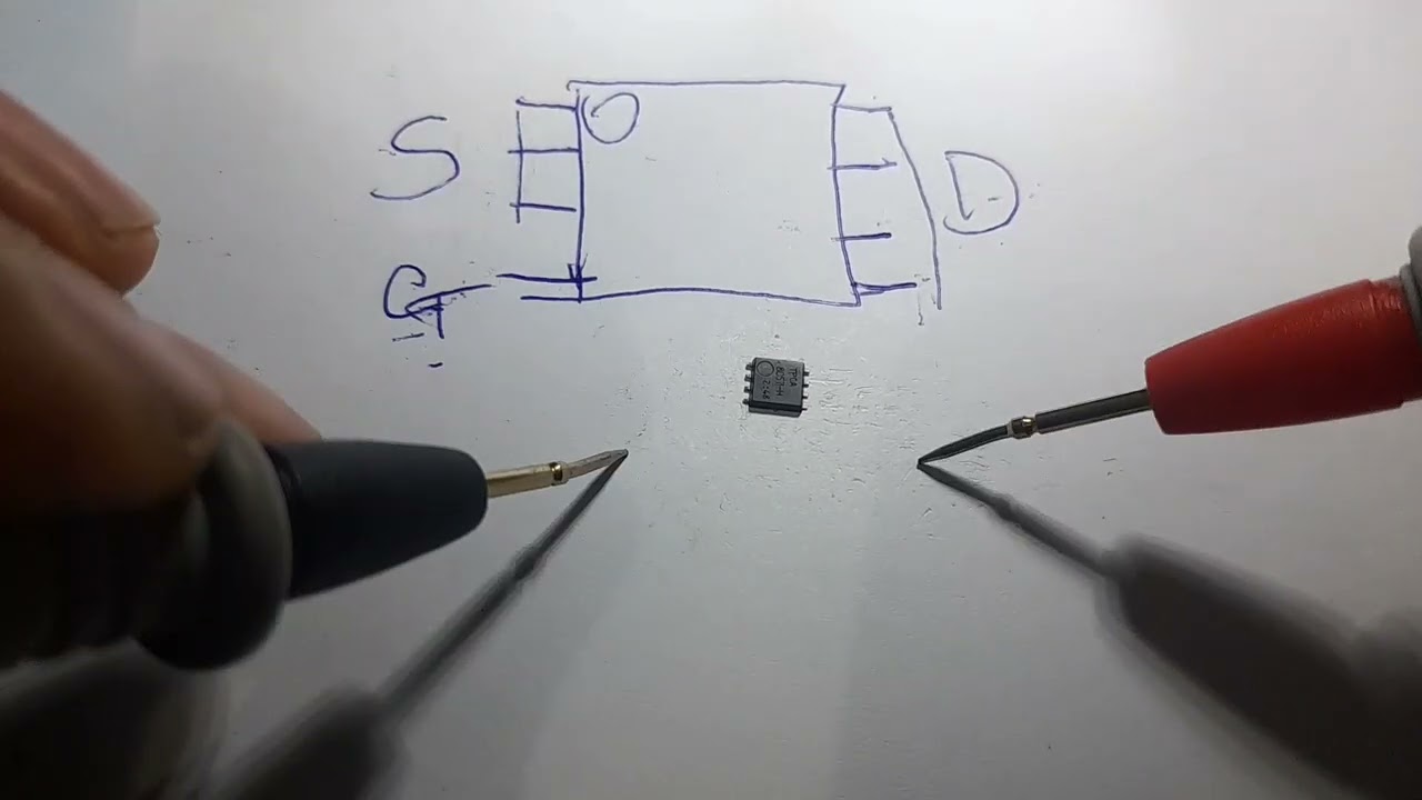 Paano ang tamang pag test ng mosfet sa laptop.