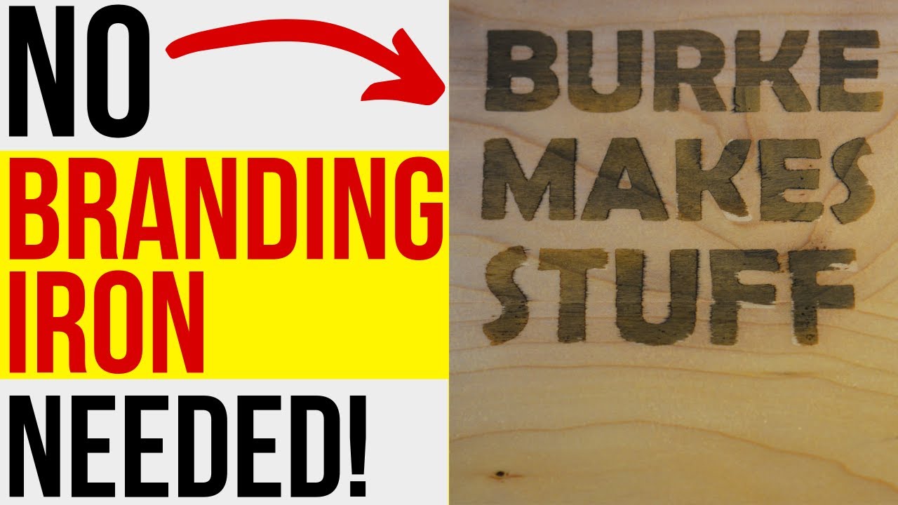 Wood Burning with Ammonium Chloride / No Wood Burning Tools Needed!