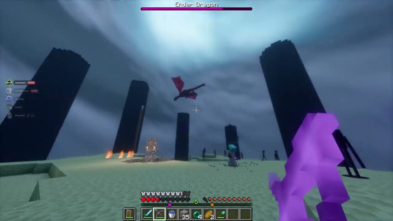 Das Finale des Minecraft Speed-runs