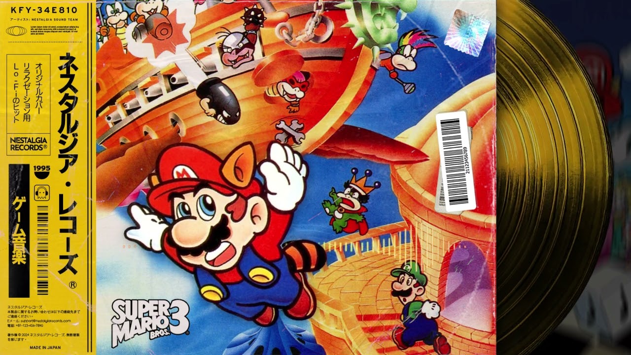 Warp Whistles & Chill Vibes: Super Mario Bros 3 Lo-Fi Remix 🚀🎶
